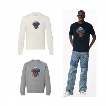 Louis vuitton  Unisex Casual Cotton Tshirts White - 루이비통 2021 남성 캐쥬얼 코튼 맨투맨 Lou03890x Size(s 