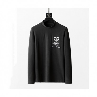 Dior  Unisex Retro Logo Tshirts Black - 디올 2021 남/녀 레트로 로고 맨투맨 Dio01655x Size(m 
