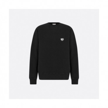 Dior  Unisex Retro Logo Tshirts Black - 디올 2021 남/녀 레트로 로고 맨투맨 Dio01653x Size(xs 