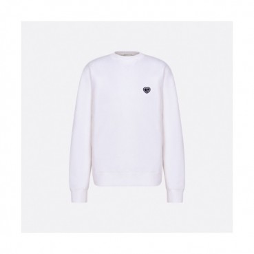 Dior  Unisex Retro Logo Tshirts White - 디올 2021 남/녀 레트로 로고 맨투맨 Dio01652x Size(xs 