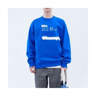 ADER  Mm/Wm Minimal Cotton Tshirts Blue - ADER 2021 남성 미니멀 코튼 긴팔티 Ade0080x Size(A1 