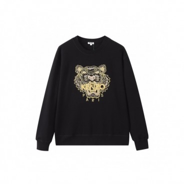 Kenzo  Mm/Wm Signature Tiger Cotton Tshirts Black - 겐조 2021 남성시그니처 타이거 코튼 맨투맨 Ken0179x Size(s 