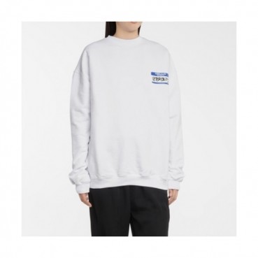 Vetements  Mm/Wm Printing Logo Cotton Short Sleeved Tshirts White - 베트멍 2021 남/녀 프린팅 로고 코튼 긴팔티 Vet0226x Size(s 