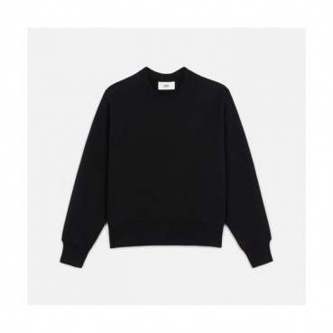 Ami  Womens Logo Casual Cotton Man-to