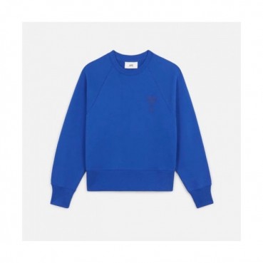 Ami  Womens Logo Casual Cotton Man-to