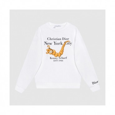 Dior  Mens Retro Logo Tshirts White - 디올 2021 남성 레트로 로고 맨투맨 Dio01551x Size(s 