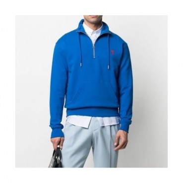 Ami Mens  Logo Casual Cotton Man-to