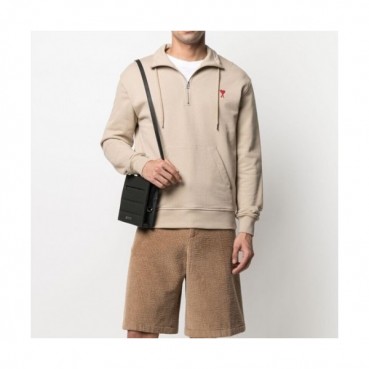 Ami Mens Logo Casual Cotton Man-to