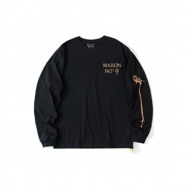 Maison margiela  Mens Cotton Thirts Black - 메종 마르지엘라 2021 남성 코튼 맨투맨 Mai0069x Size(s 