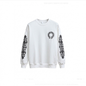 크롬하츠 남성 라운드 맨투맨 - Chrome Hearts Mens Round Tshirt 