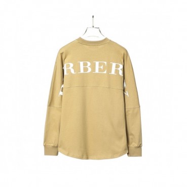 Burberry  Mm/Wm Logo Casual Cotton Tshirts Camel - 버버리 2021 남/녀 로고 캐쥬얼 코튼 맨투맨 Bur04187x Size(xs 