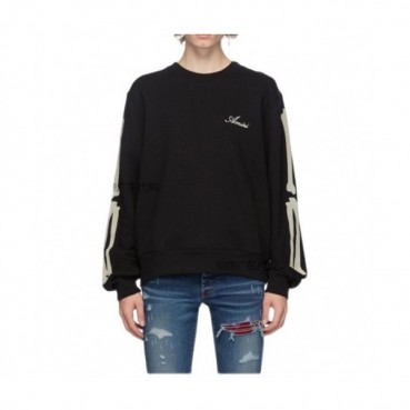 Amiri Mens Logo Casual Cotton Tshirts Black - 아미리 2021 남성 로고 캐쥬얼 코튼 맨투맨 Ami0130x Size(s 