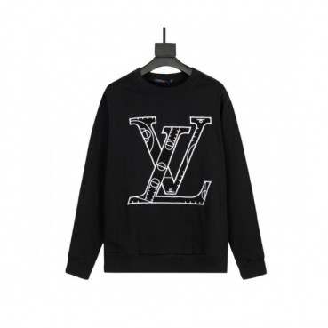 Louis vuitton  Mens  Casual Cotton Tshirts Black - 루이비통 2021 남성  캐쥬얼 코튼 맨투맨 Lou03718x Size(xs 