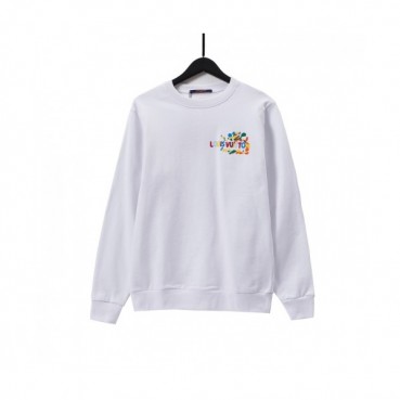 Louis vuitton  Mens  Casual Cotton Tshirts White - 루이비통 2021 남성 캐쥬얼 코튼 맨투맨 Lou03710x Size(xs 