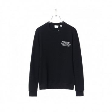 Burberry  Mm/Wm Logo Casual Cotton Tshirts Black - 버버리 2021 남/녀 로고 캐쥬얼 코튼 맨투맨 Bur04170x Size(xs 