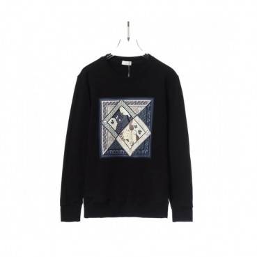 Dior  Mens Retro Logo Tshirts Black - 디올 2021 남성 레트로 로고 맨투맨 Dio01501x Size(xs 