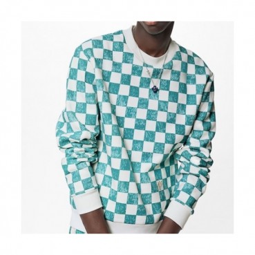 Louis vuitton  Mens Casual Cotton Tshirts Green - 루이비통 2021 남성 캐쥬얼 코튼 맨투맨 Lou03660x Size(m 