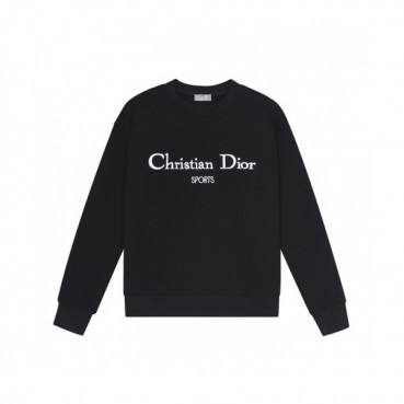 Dior  Mens Retro Logo Tshirts Black - 디올 2021 남성 레트로 로고 맨투맨 Dio01484x Size(xs 