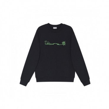 Dior  Mens Retro Logo Tshirts Black - 디올 2021 남성 레트로 로고 맨투맨 Dio01480x Size(s 