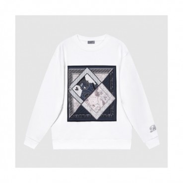Dior  Mens Retro Logo Tshirts White - 디올 2021 남성 레트로 로고 맨투맨 Dio01478x Size(xs 