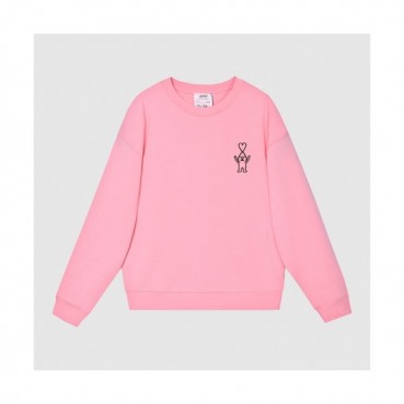 Ami Mens Logo Casual Cotton Man-to