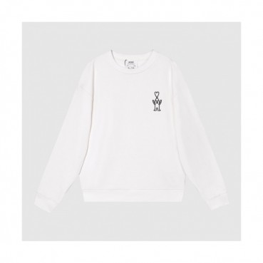 Ami Mens Logo Casual Cotton Man-to
