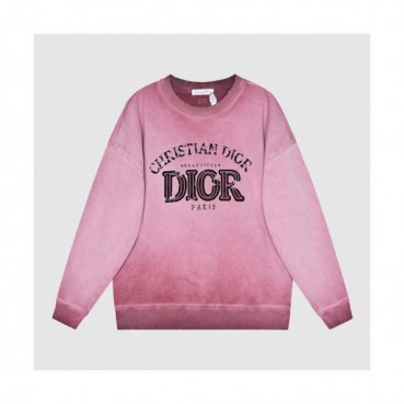 Dior  Mm/Wm Logo Casual Cotton Tshirts Pink - 디올 2021 남/녀 로고 캐쥬얼 코튼 긴팔티 Dio01462x Size(s 