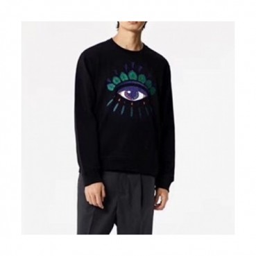 Kenzo  Mm/Wm Signature Tiger Cotton Tshirts Black - 겐조 2021 남/녀 시그니처 타이거 코튼 맨투맨 Ken0163x Size(m 
