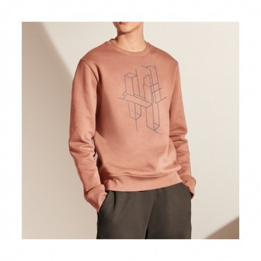 Hermes Mens Basic Tshirt - 에르메스 남성 라운드 맨투맨 