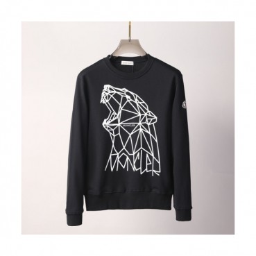 Moncler  Mens Logo Casual Cotton Tshirts - 몽클레어 2021 남성 로고 캐쥬얼 코튼 긴팔티 Moc02266x Size(m 