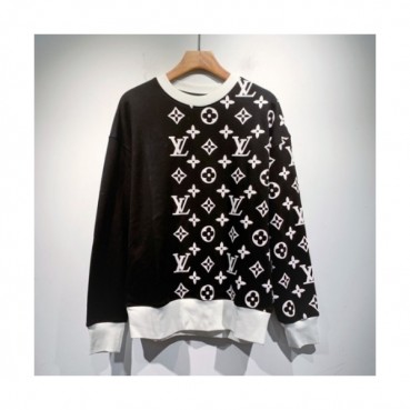 Louis vuitton  Mm/Wm Casual Cotton Tshirts Black - 루이비통 2021 남/녀 캐쥬얼 코튼 맨투맨 Lou03583x Size(s 