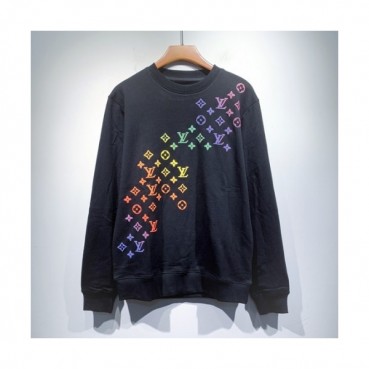 Louis vuitton  Mm/Wm Casual Cotton Tshirts Black - 루이비통 2021 남/녀 캐쥬얼 코튼 맨투맨 Lou03581x Size(s 