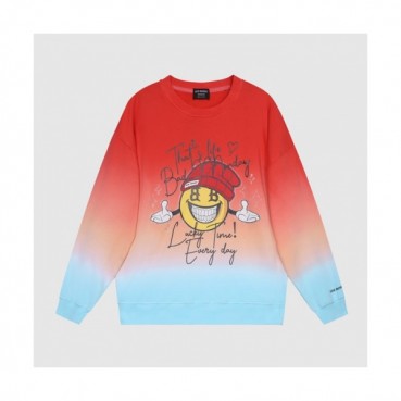 BAD MONDAY   Mm/Wm Logo Oversize Cotton Thirts Blue - BAN MONDAY 2021 남/녀 로고 오버사이즈 코튼 맨투맨 Bad0031x Size(xs 