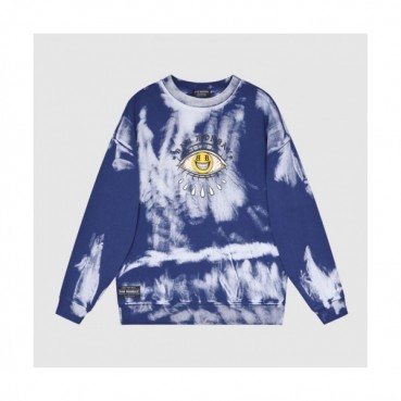 BAD MONDAY   Mm/Wm Logo Oversize Cotton Thirts Blue - BAN MONDAY 2021 남/녀 로고 오버사이즈 코튼 맨투맨 Bad0029x Size(xs 