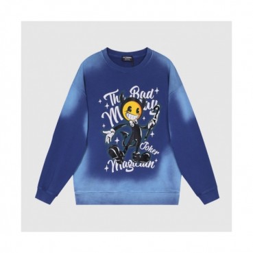 BAD MONDAY   Mm/Wm Logo Oversize Cotton Thirts Blue - BAN MONDAY 2021 남/녀 로고 오버사이즈 코튼 맨투맨 Bad0026x Size(xs 