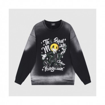 BAD MONDAY   Mm/Wm Logo Oversize Cotton Thirts Black - BAN MONDAY 2021 남/녀 로고 오버사이즈 코튼 맨투맨 Bad0025x Size(xs 