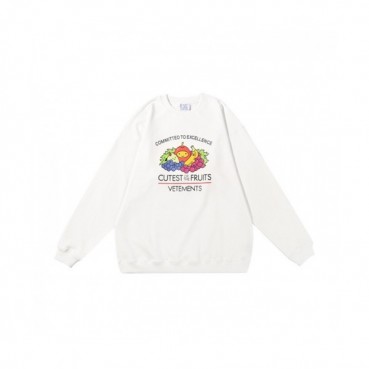 Vetements  Mm/Wm Printing Logo Cotton Short Sleeved Tshirts White - 베트멍 2021 남/녀 프린팅 로고 코튼 긴팔티 Vet0174x Size(xs 