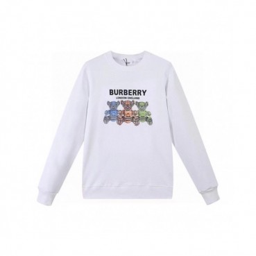 Burberry  Mm/Wm Logo Casual Cotton Tshirts White - 버버리 2021 남/녀 로고 캐쥬얼 코튼 맨투맨 Bur04088x Size(s 