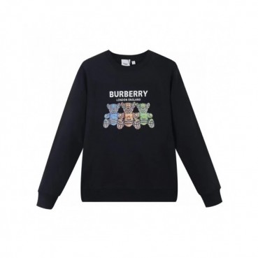 Burberry  Mm/Wm Logo Casual Cotton Tshirts Black - 버버리 2021 남/녀 로고 캐쥬얼 코튼 맨투맨 Bur04087x Size(s 
