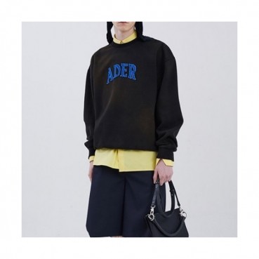 ADER  Mens Minimal Cotton Tshirts Black - ADER 2021 남성 미니멀 코튼 긴팔티 Ade0038x Size(s 