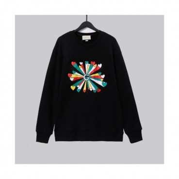 Gucci  Mm/Wm Logo Crew-neck Cotton Tshirts Black 