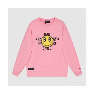 BAD MONDAY   Mm/Wm Logo Oversize Cotton Thirts Pink - BAN MONDAY 2021 남/녀 로고 오버사이즈 코튼 맨투맨 Bad0020x Size(xs 