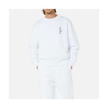 Ami Mens Logo Casual Cotton Man-to