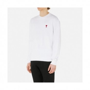 Ami Mens Logo Casual Cotton Man-to