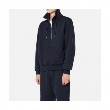 Ami Mens Logo Casual Cotton Man-to