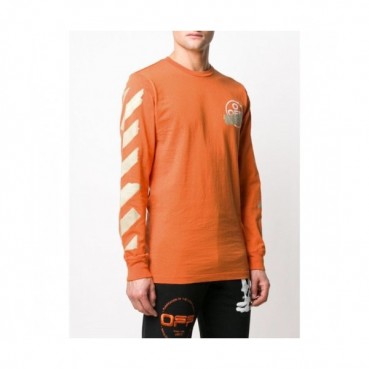 Off-white  Mens Logo Cotton Man