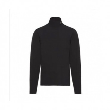 Prada  Mm/Wm Crew-neck Cotton Tshirts Black 