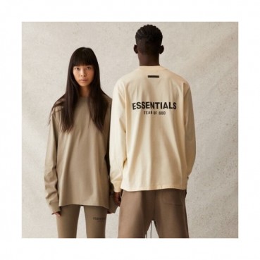 Fear of god  Mens Minimal Cotton Tshirts Gray - 피어오브갓 2021 남성 미니멀 코튼 긴팔티 Fea0330x Size(s 