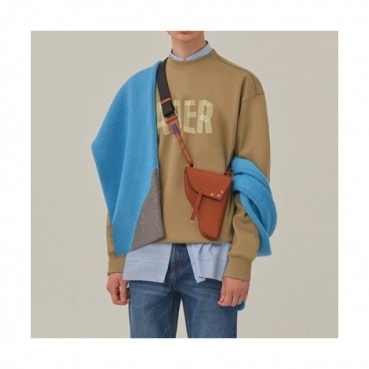ADER  Mens Minimal Cotton Tshirts Camel - ADER 2021 남성 미니멀 코튼 긴팔티 Ade0023x Size(s 