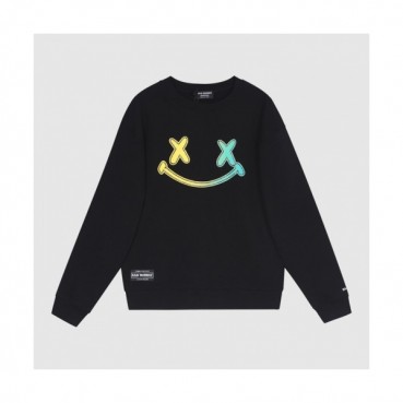 BAD MONDAY   Mm/Wm Logo Oversize Cotton Thirts Black - BAN MONDAY 2021 남/녀 로고 오버사이즈 코튼 맨투맨 Bad0012x Size(xs 
